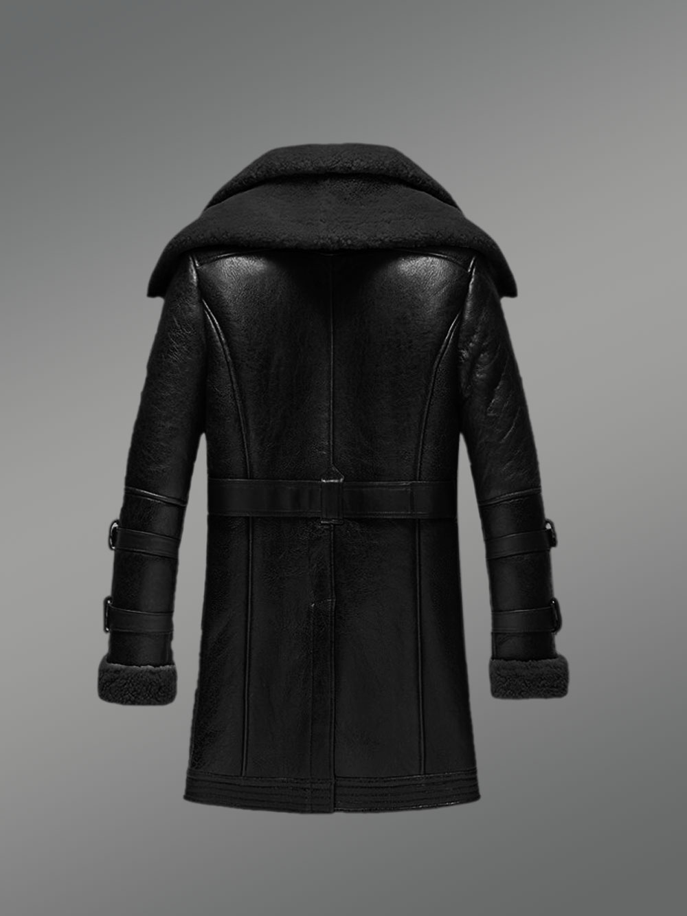 Authentic Shearling Jacket in Black for Men