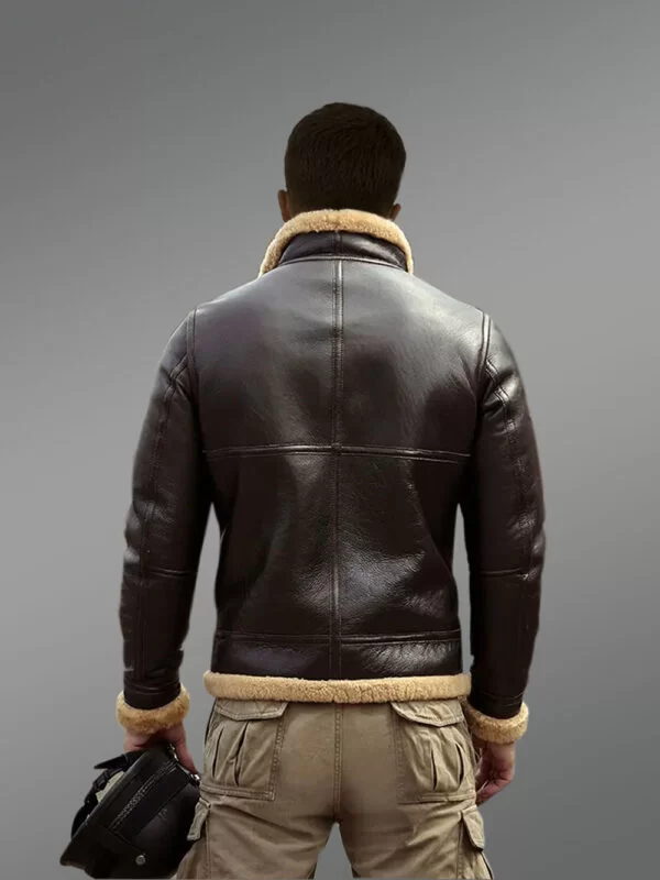 Brown Shearling Jackets To Revolutionize Fashion For Men - Image 2
