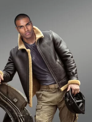 Brown Shearling Jackets To Revolutionize Fashion For Men