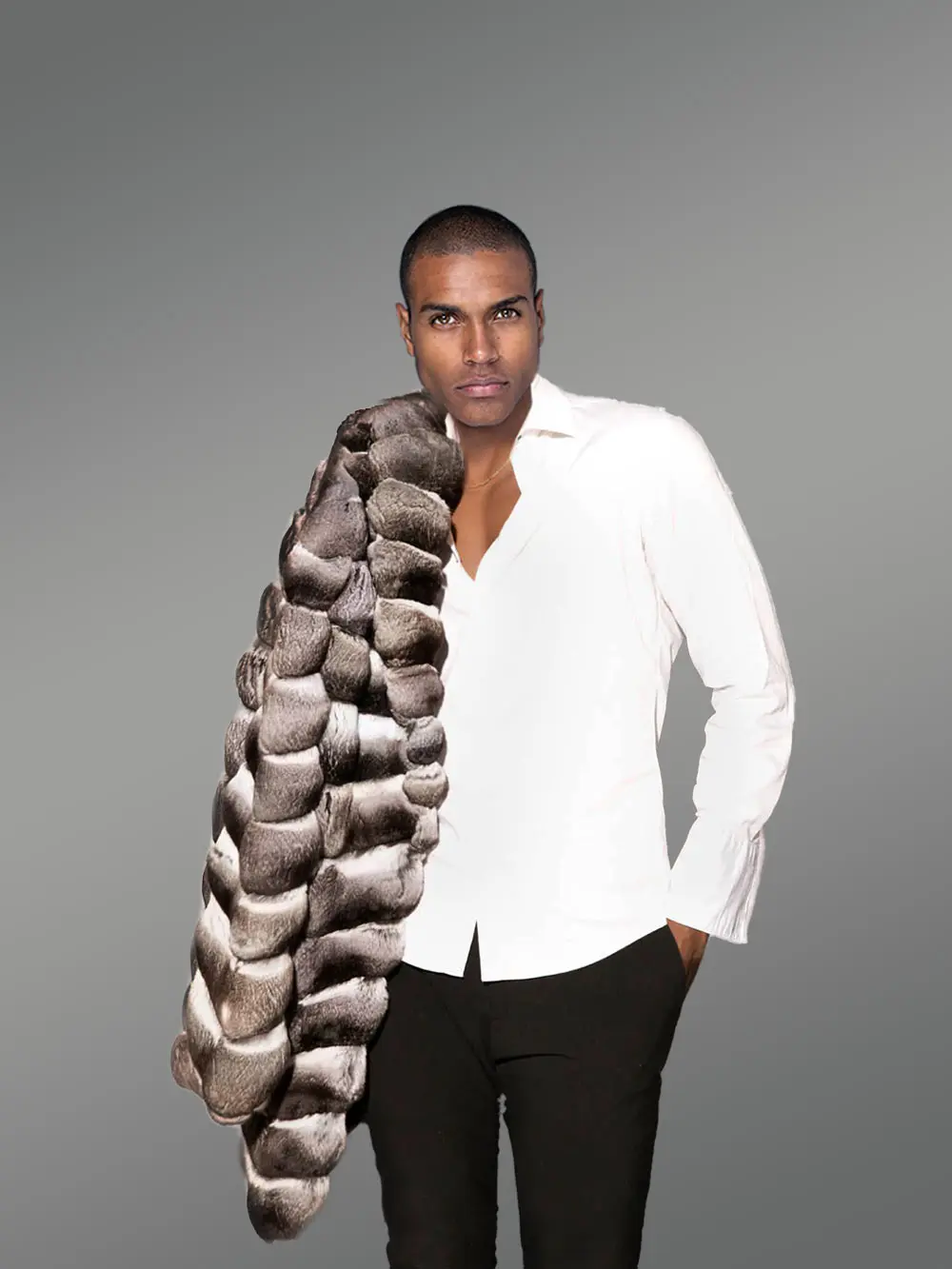 Chinchilla Coat for Men - Image 4