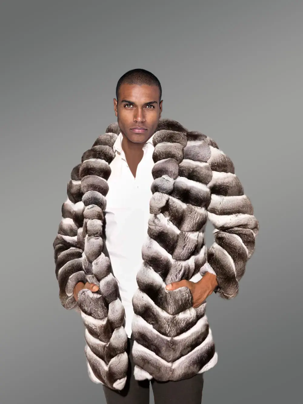 Chinchilla Coat for Men - Image 3