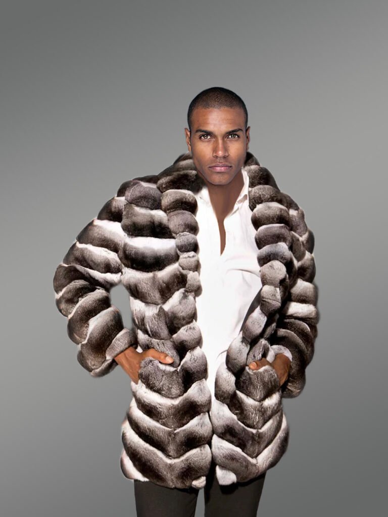 Chinchilla Coat for Men