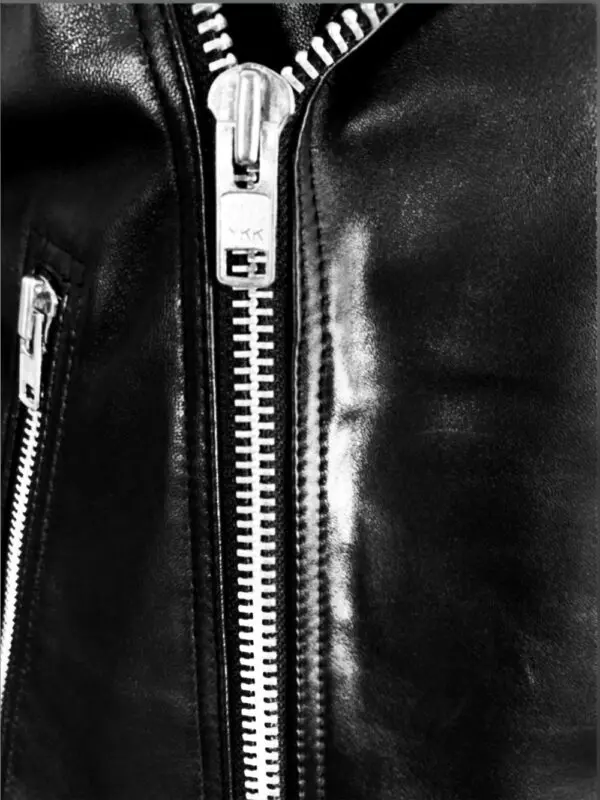Chic Authentic Leather Jacket with Belt for Stylish Men - Image 6