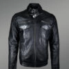 Mens-Moto-Biker-Jacket-With-2-Patch-Pockets-In-Front