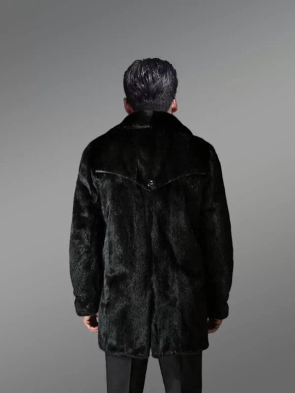 Full Skin Mink Coat for Men - Image 6