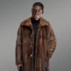 Full skin Mink Fur Coat for Men