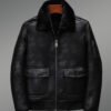 Genuine Shearling Jackets In Black Redefine Men’s Fashion