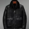 Genuine Shearling Jackets In Black Redefine Men’s Fashion