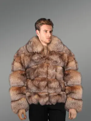 Fox Fur Parka with Collar to Stay Fashionably Warm