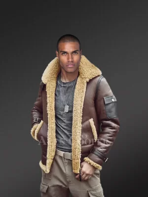 Handmade original shearling jackets redefine masculinity views