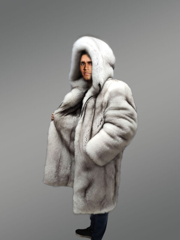Double Sided Fox Fur Coat for Superb Warmth & Style - Image 5