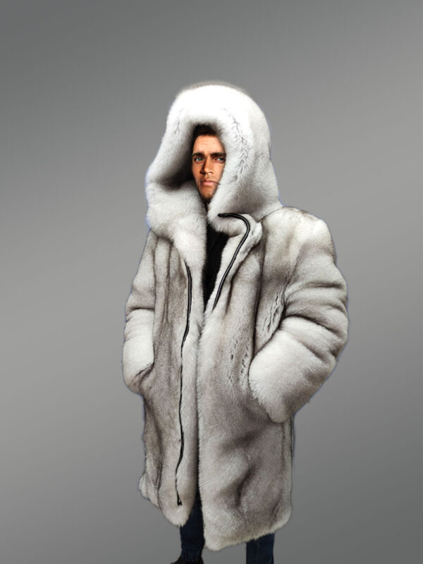 Double Sided Fox Fur Coat for Superb Warmth & Style - Image 9