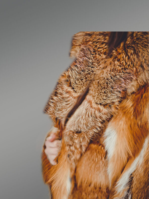 Mens Red Fox Long Coat for A Regal Look Anytime Anywhere - Image 5