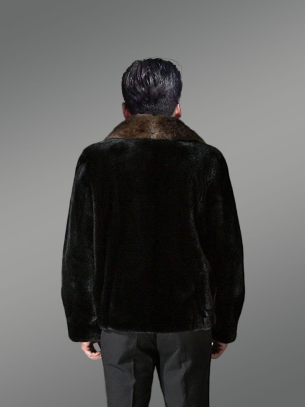 Mink Jacket Men with a Velvety Appeal - Image 4