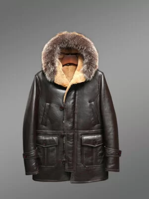 Men's Genuine Shearling Jacket