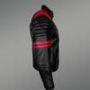 Men’s Motorcycle Jacket with 2 Cross Pockets in Front