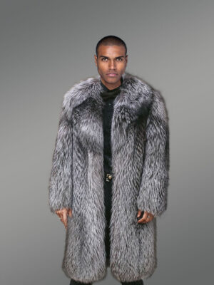 Mens Knitted Fur Coat for an Extraordinary Look