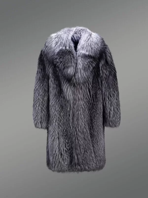 Mens Knitted Fur Coat for an Extraordinary Look - Image 4