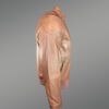 Men’s Taupe Regular Moto Look Bomber Jacket