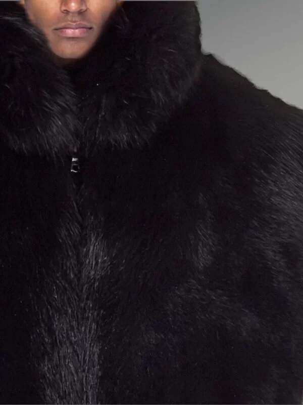 Original Fur Vests In Black for Bold and Stylish Men - Image 4