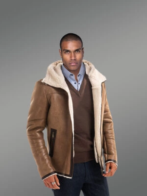 Real Stylish Shearling Jacket