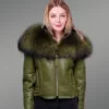 Alen Cooper Short Length Shearling Jacket Furrik