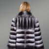Authentic and Real Chinchilla Fur Bomber furrik (8)