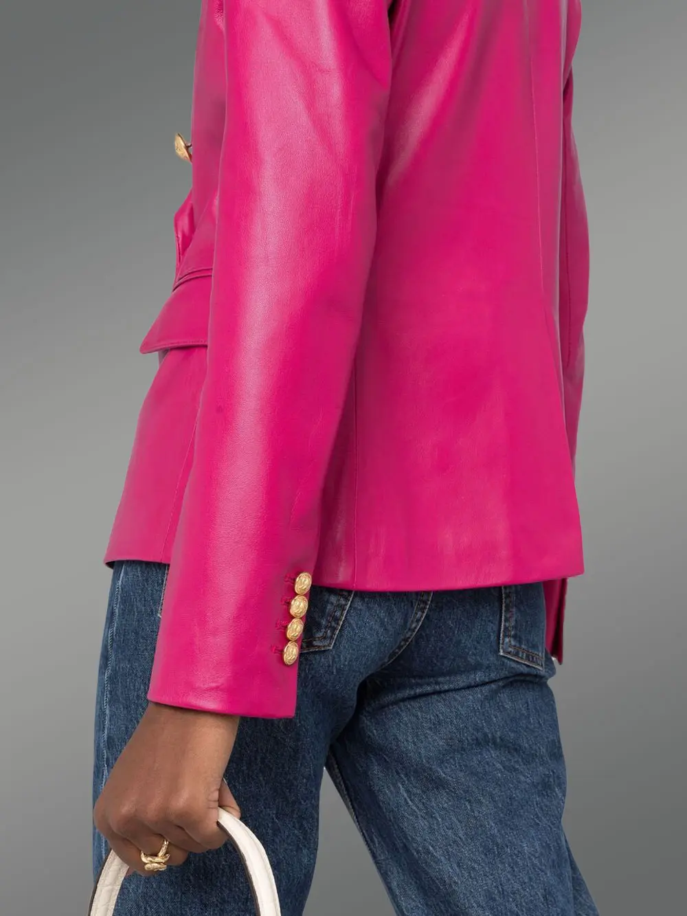 Authentic Leather Jackets in Pink for Gorgeous Women - Image 6