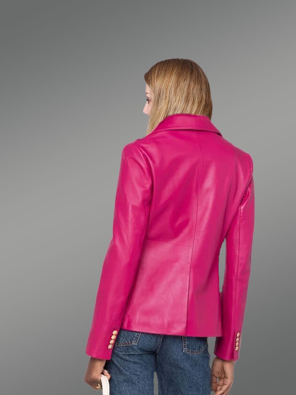 Authentic Leather Jackets in Pink for Gorgeous Women - Image 5