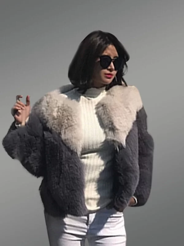 Baggy Fox Fur Coat for Women - Image 6