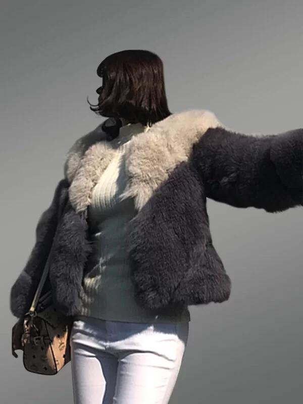Baggy Fox Fur Coat for Women - Image 7