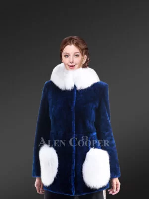 Sheep Wool Coat for Women