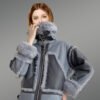Bomber Style Shearling Jacket