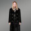 Double Breasted Mink Fur Coat