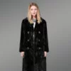 Double Breasted Mink Fur Coat