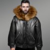 Mens-Puffy-Bomber-with-Original-Fur-Hood