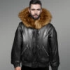 Mens-Puffy-Bomber-with-Original-Fur-Hood