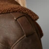 Elegant Version of Genuine Brown Shearling Coats