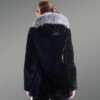 Sheep Wool Coat with Fox Fur Collar