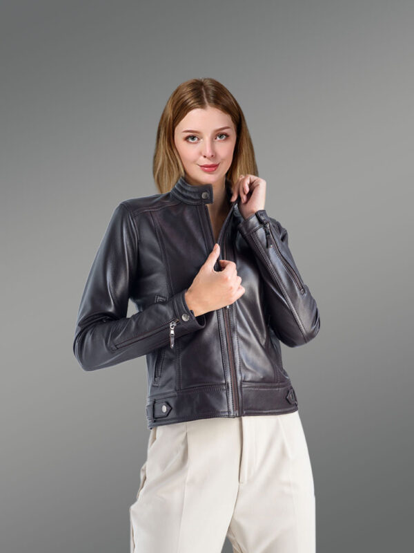 Genuine Leather Jackets in Black for Tasteful Ladies is Worth Exploring - Image 2