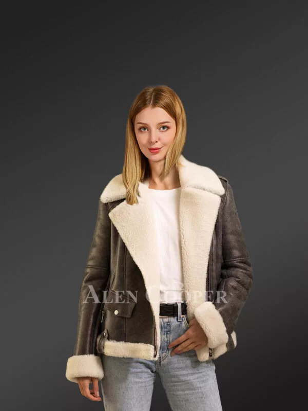 Genuine Shearling jackets to redefine fashion for tasteful women
