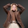 Genuine shearling jackets for women to redefine grace