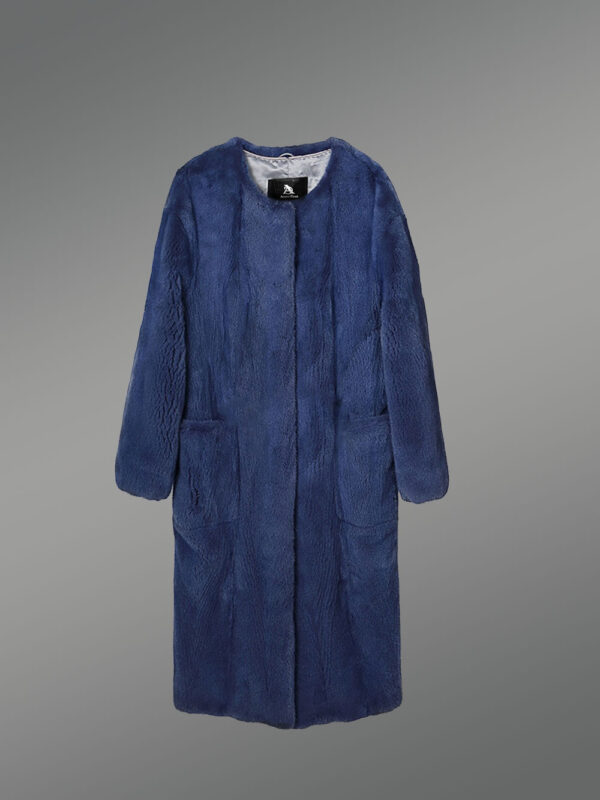 Mink Fur Long Coat for Women - Image 3