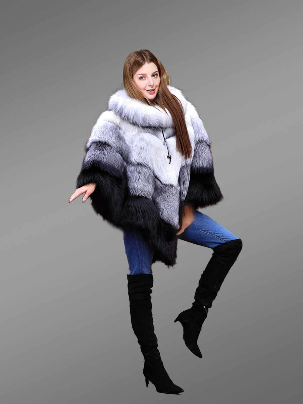 Fur Poncho