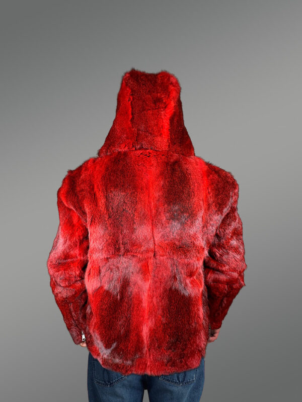 Original Fur Coats for Men in Red to Boost Appeal - Image 4