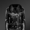 Original Shearling Jackets in Black Redefine Style for Women
