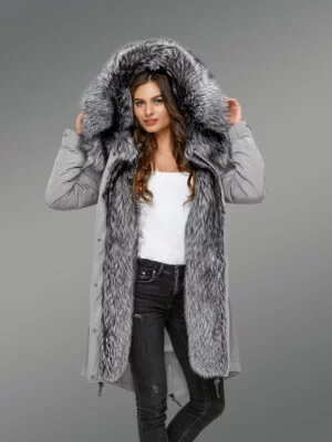 Scandinavian Silver Fox Fur