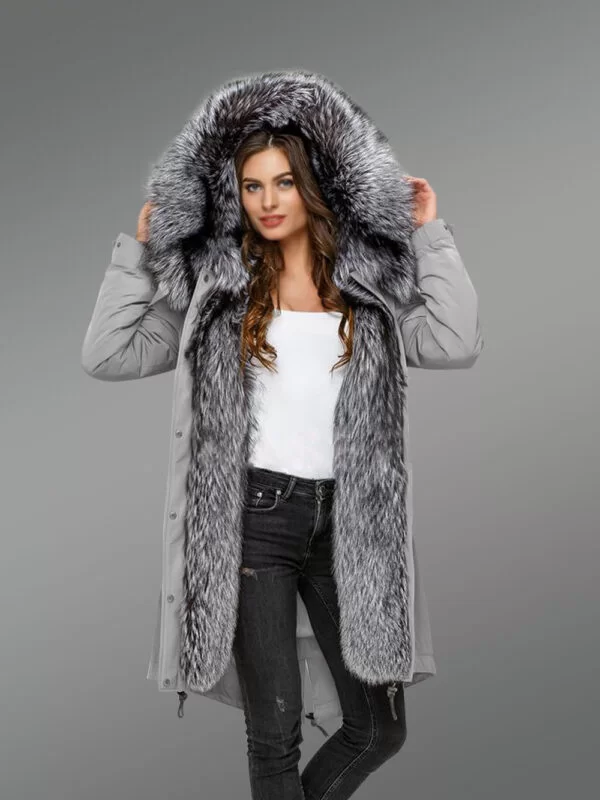 Scandinavian Silver Fox Fur