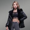 Sheepskin shearling jacket