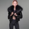 Short Length Sheepskin Shearling Jacket furrik